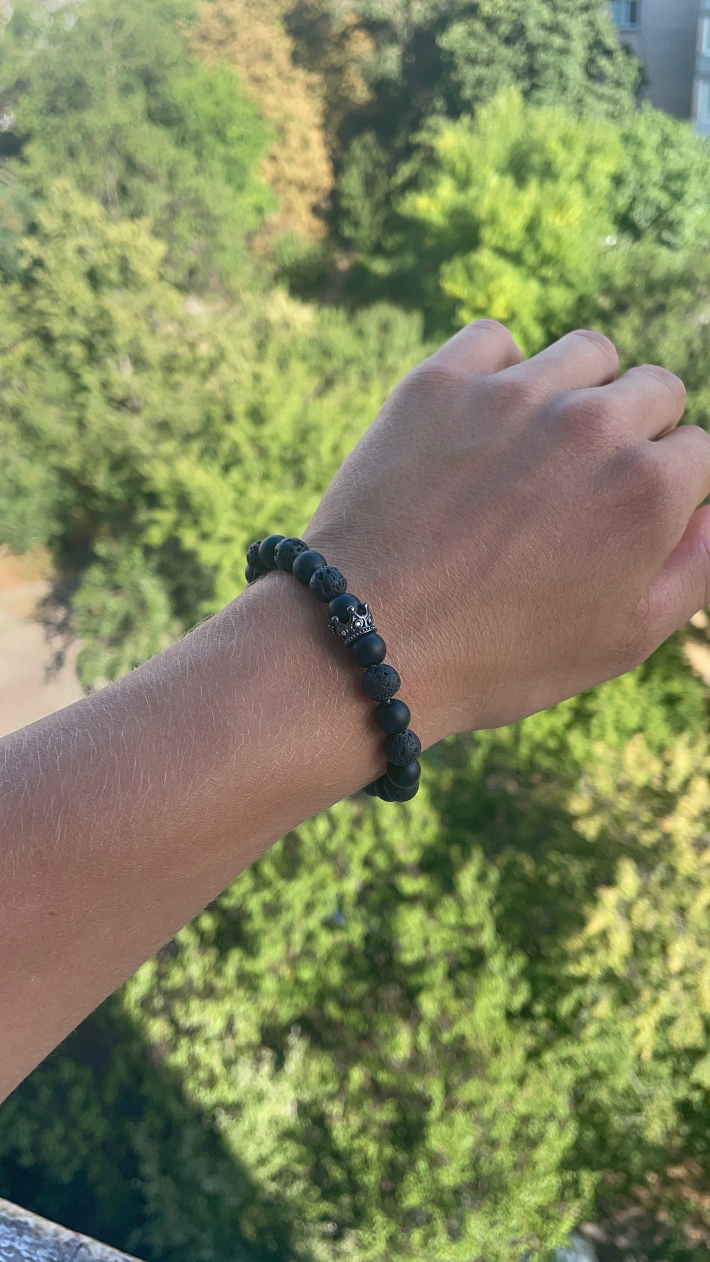 Lava Stone Bracelet